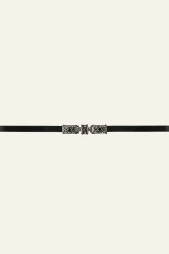 Ba&Sh BARA cinturón de cuero € 155 NEGRO Discount