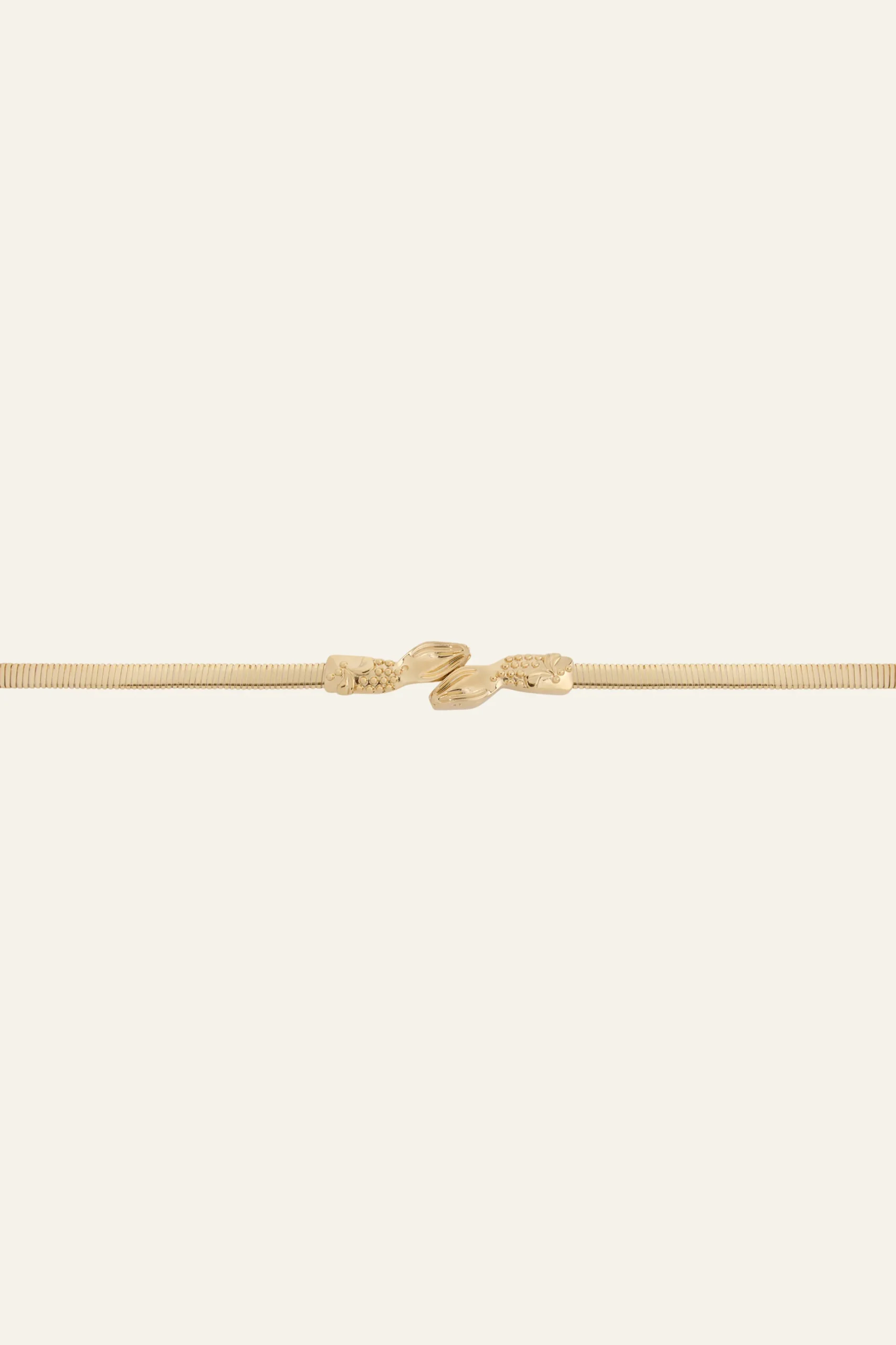 Ba&Sh BEDUSA cinturón de punto metálico € 150 € 105 ORO Online