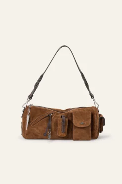 Ba&Sh BENI bolso multibolsillos MARRON Best