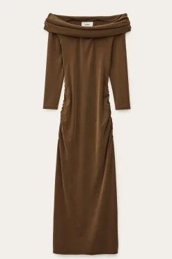 Ba&Sh BETTINA DRESS MARRON Hot