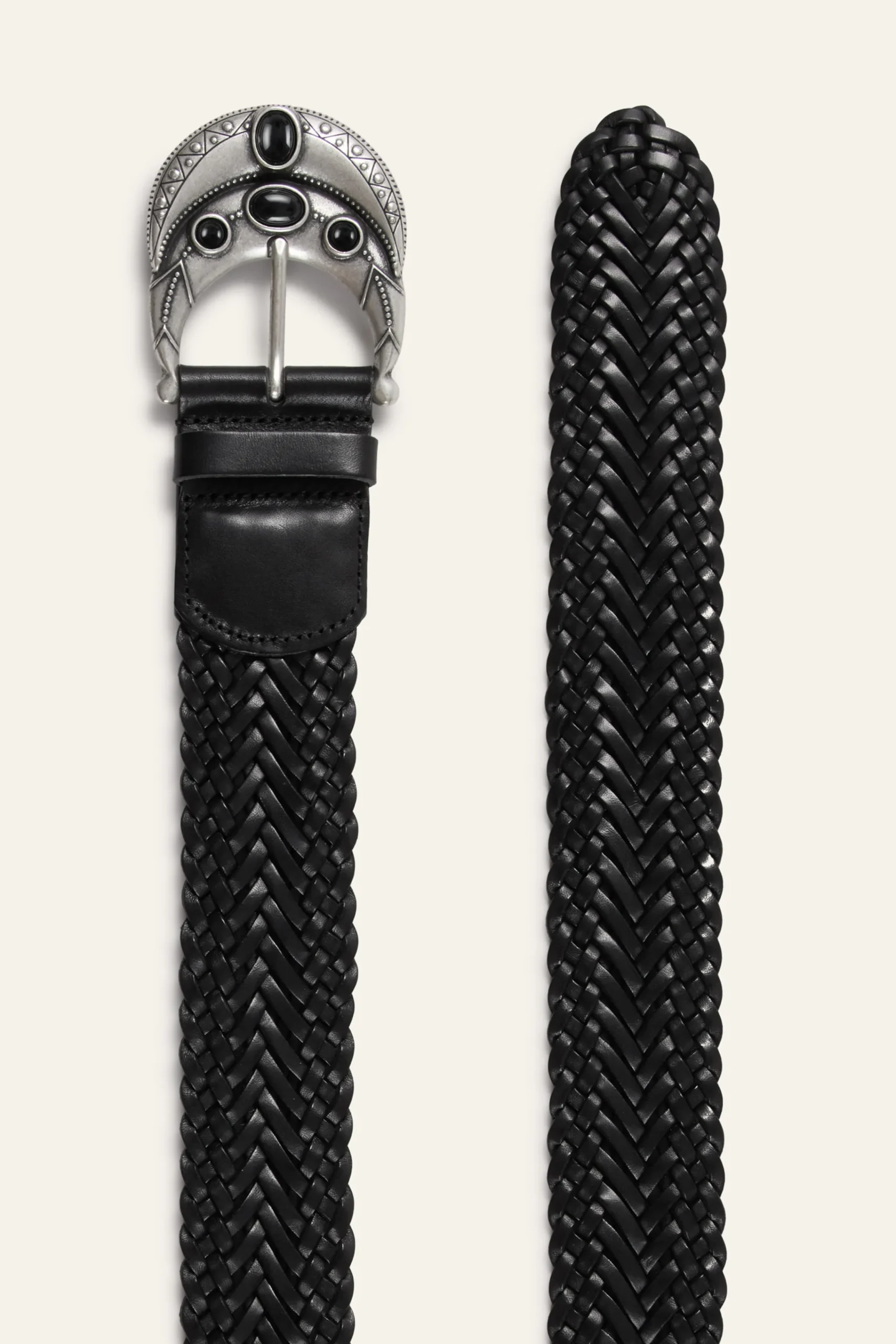 Ba&Sh BOLBI BELT NEGRO New