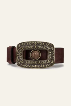 Ba&Sh BONI cinturón de cuero € 155 MARRON Sale