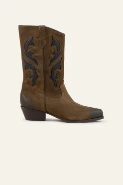 Ba&Sh BOOTS CURTIS MARRON New