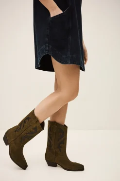 Ba&Sh BOOTS CURTIS MARRON New