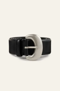Ba&Sh BRAD cinturón de cuero € 130 € 91 NEGRO Outlet