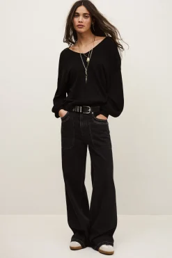 Ba&Sh BRENDA JUMPER NEGRO New