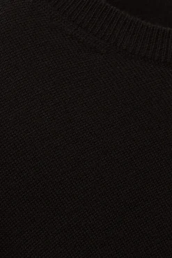 Ba&Sh BRITANIE suéter con mangas abullonadas NEGRO Hot