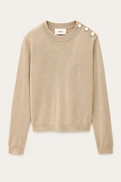 Ba&Sh BYLEIL JUMPER BEIGE New