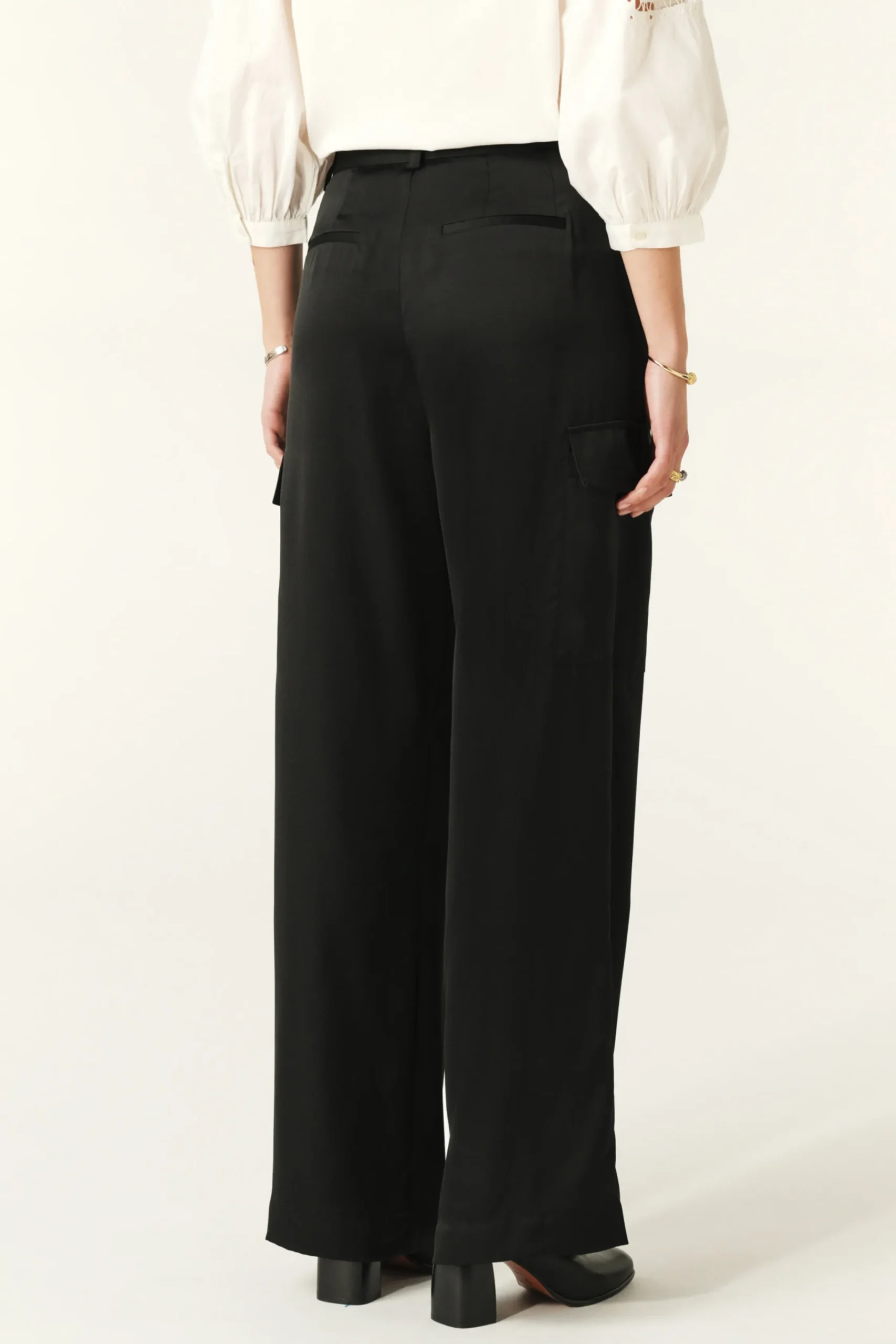 Ba&Sh CARY pantalones de traje NEGRO Sale