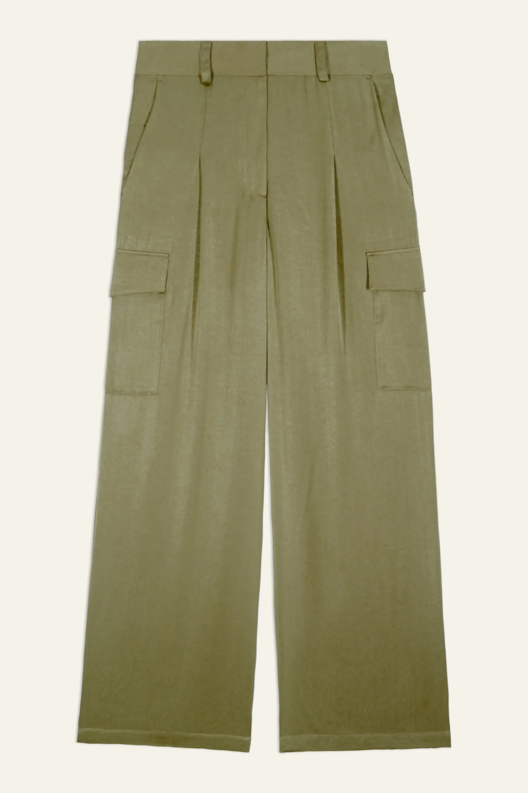 Ba&Sh CARY pantalones tipo cargo VERDE Clearance