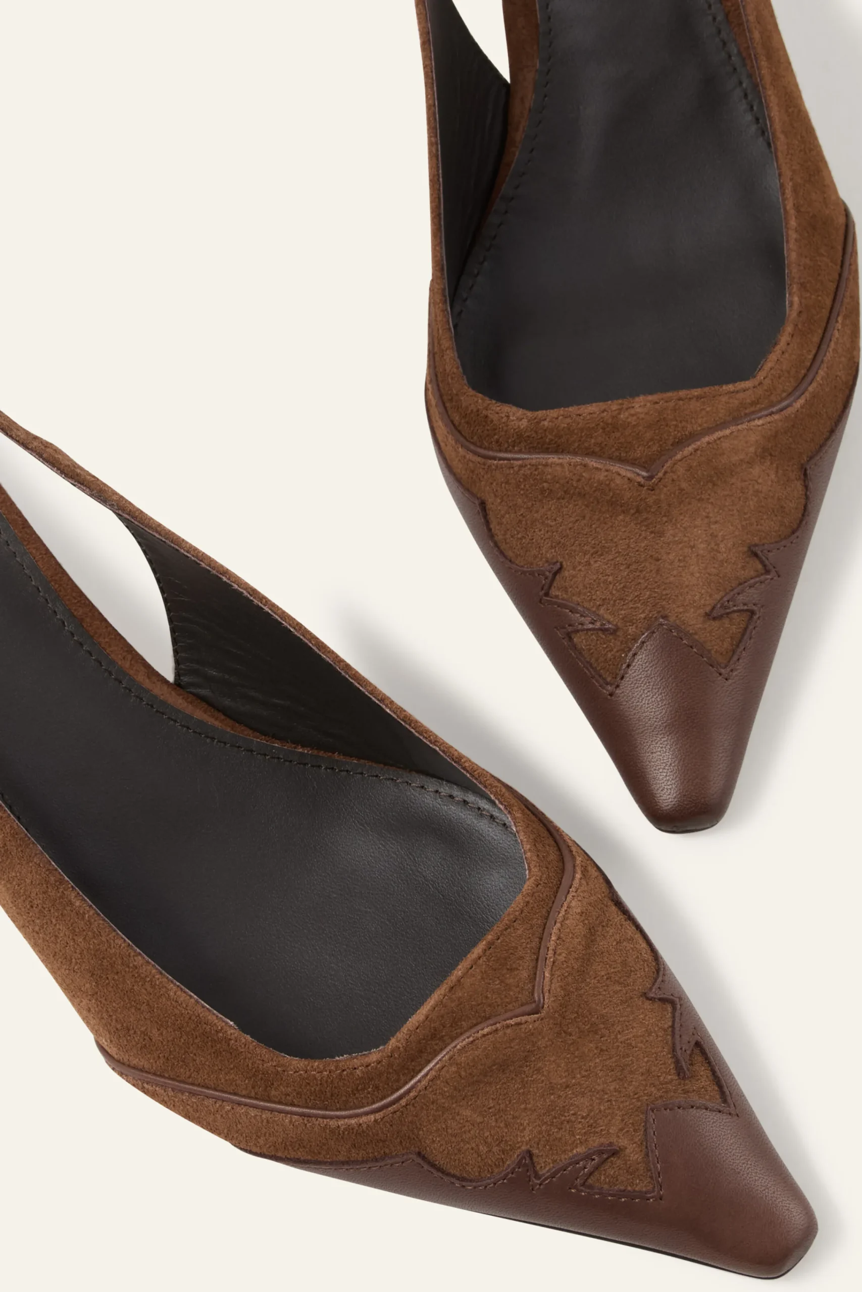 Ba&Sh CASTA zapatos de salón con correa trasera € 295 MARRON Discount