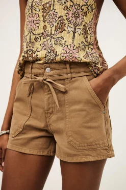 Ba&Sh CATIA pantalón corto € 155 MARRON Best
