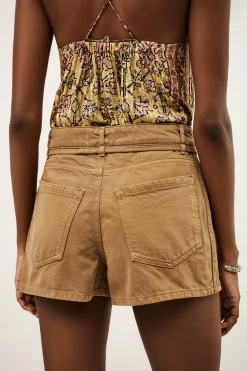 Ba&Sh CATIA pantalón corto € 155 MARRON Best