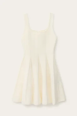Ba&Sh CATTANA vestido corto ECRU Outlet