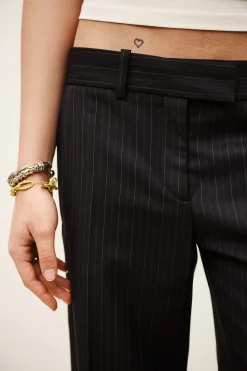 Ba&Sh CELY pantalón de traje ancho € 225 € 157,50 AZUL Discount