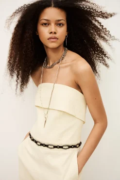 Ba&Sh CENELIA mono bustier AMARILLO