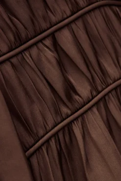 Ba&Sh CESSIA camisa de manga larga MARRON Online