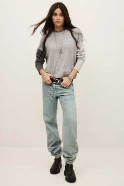 Ba&Sh CHAYA JUMPER GRIS Sale