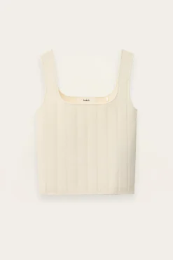 Ba&Sh CHILA top de punto ECRU Sale