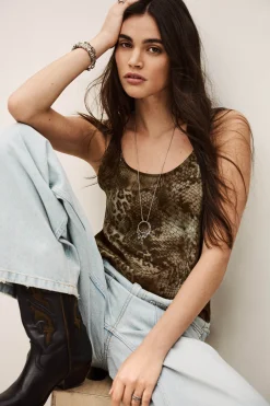 Ba&Sh CIGUE TOP VERDE Outlet