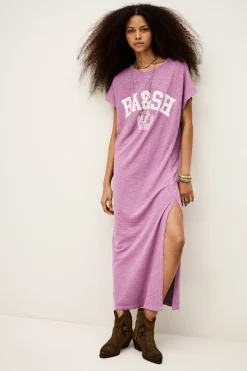 Ba&Sh CIVIA vestido tipo camiseta PINK Hot