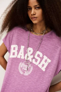 Ba&Sh CIVIA vestido tipo camiseta PINK Hot