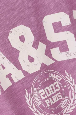 Ba&Sh CIVIA vestido tipo camiseta PINK Hot