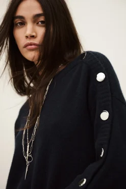 Ba&Sh CLASSY JUMPER AZUL Clearance