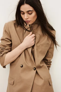 Ba&Sh CLAY chaqueta tipo blazer MARRON New