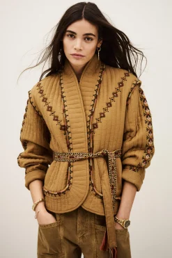 Ba&Sh COCOON JACKET MARRON Clearance