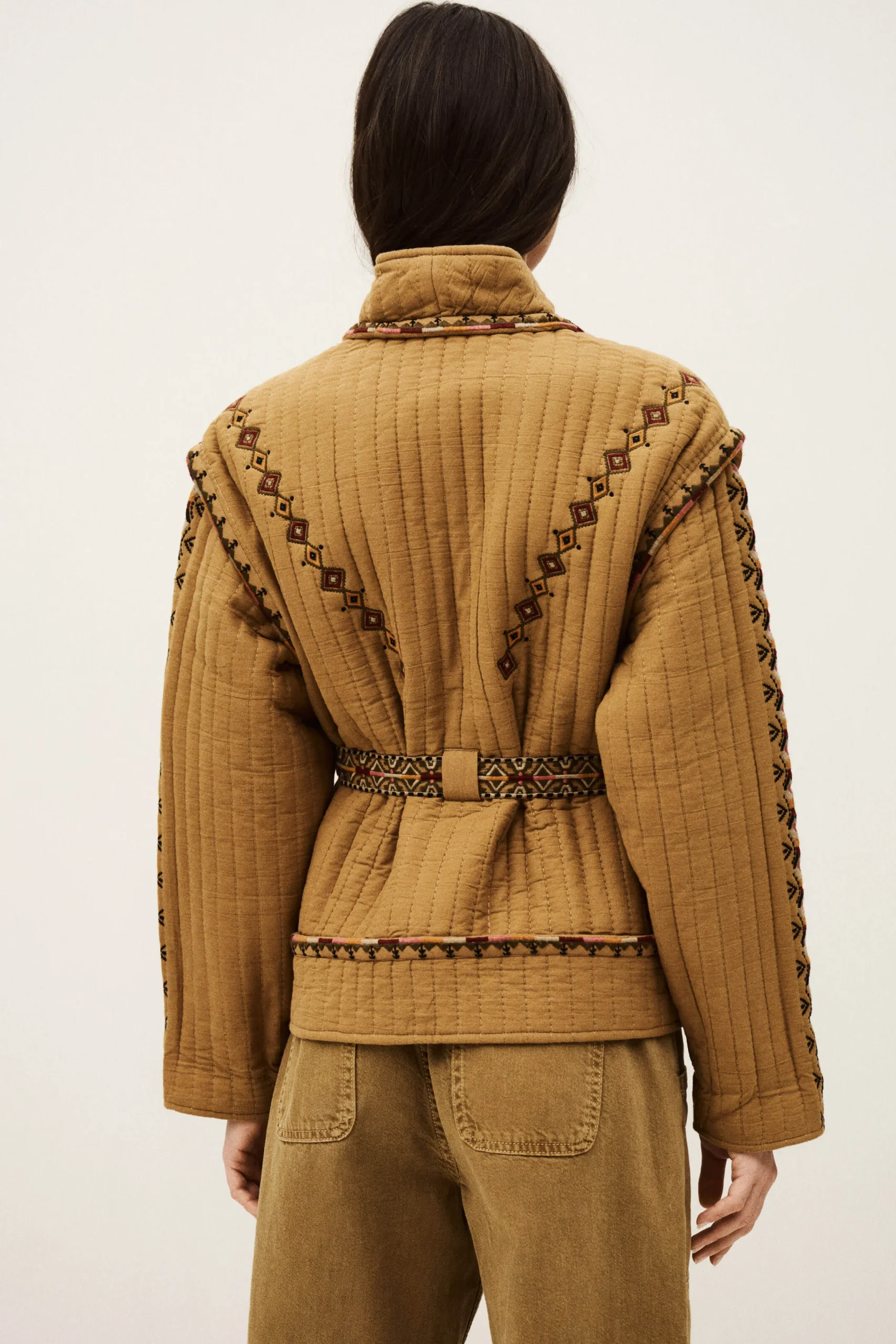 Ba&Sh COCOON JACKET MARRON Clearance
