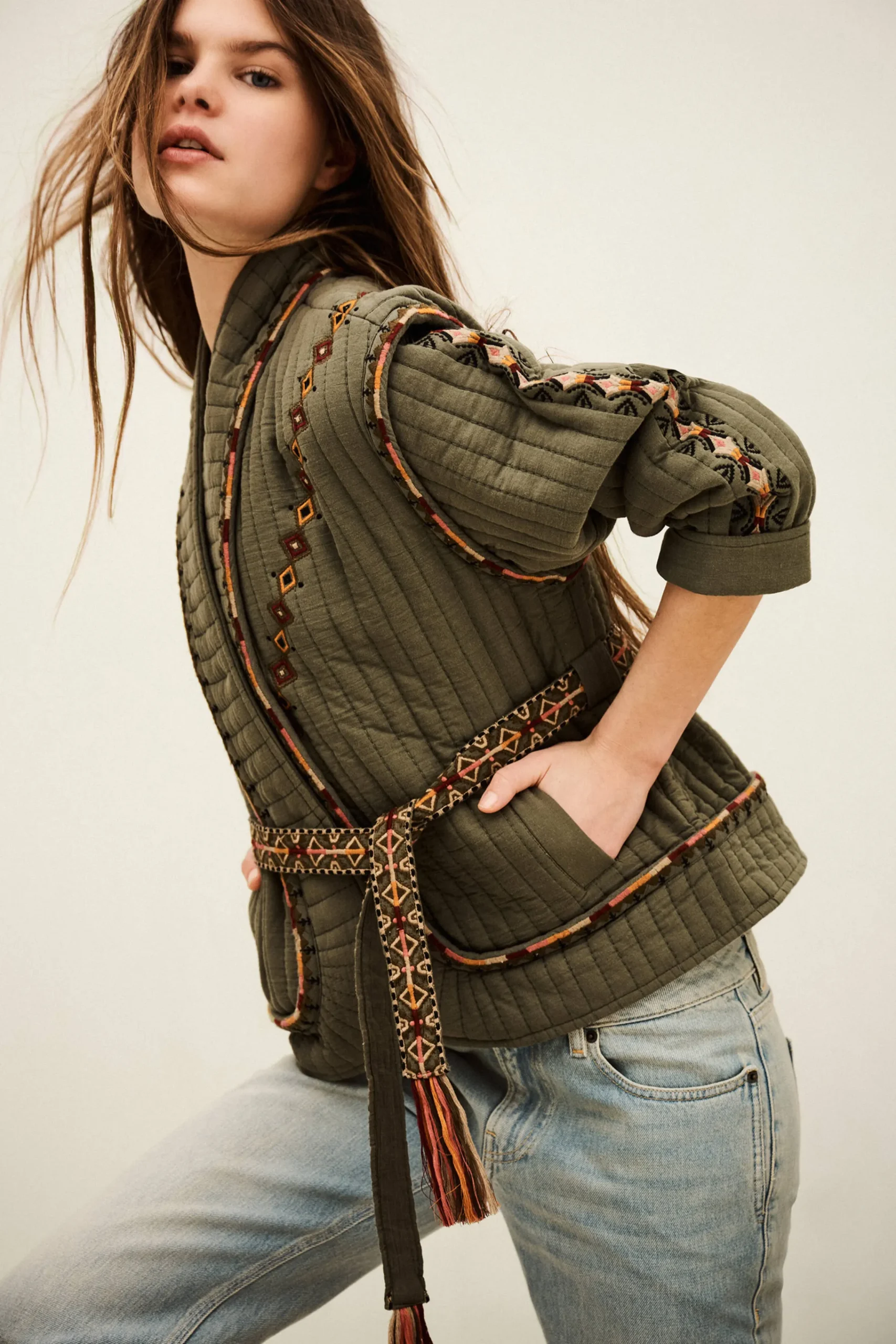 Ba&Sh COCOON JACKET VERDE Outlet