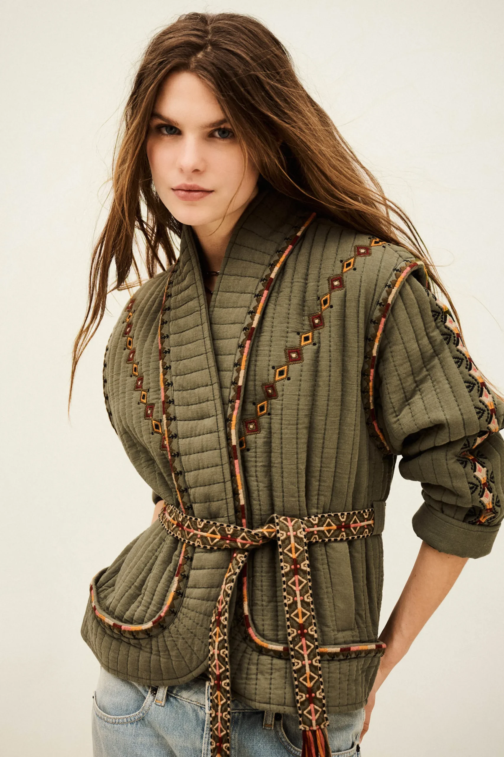 Ba&Sh COCOON JACKET VERDE Outlet