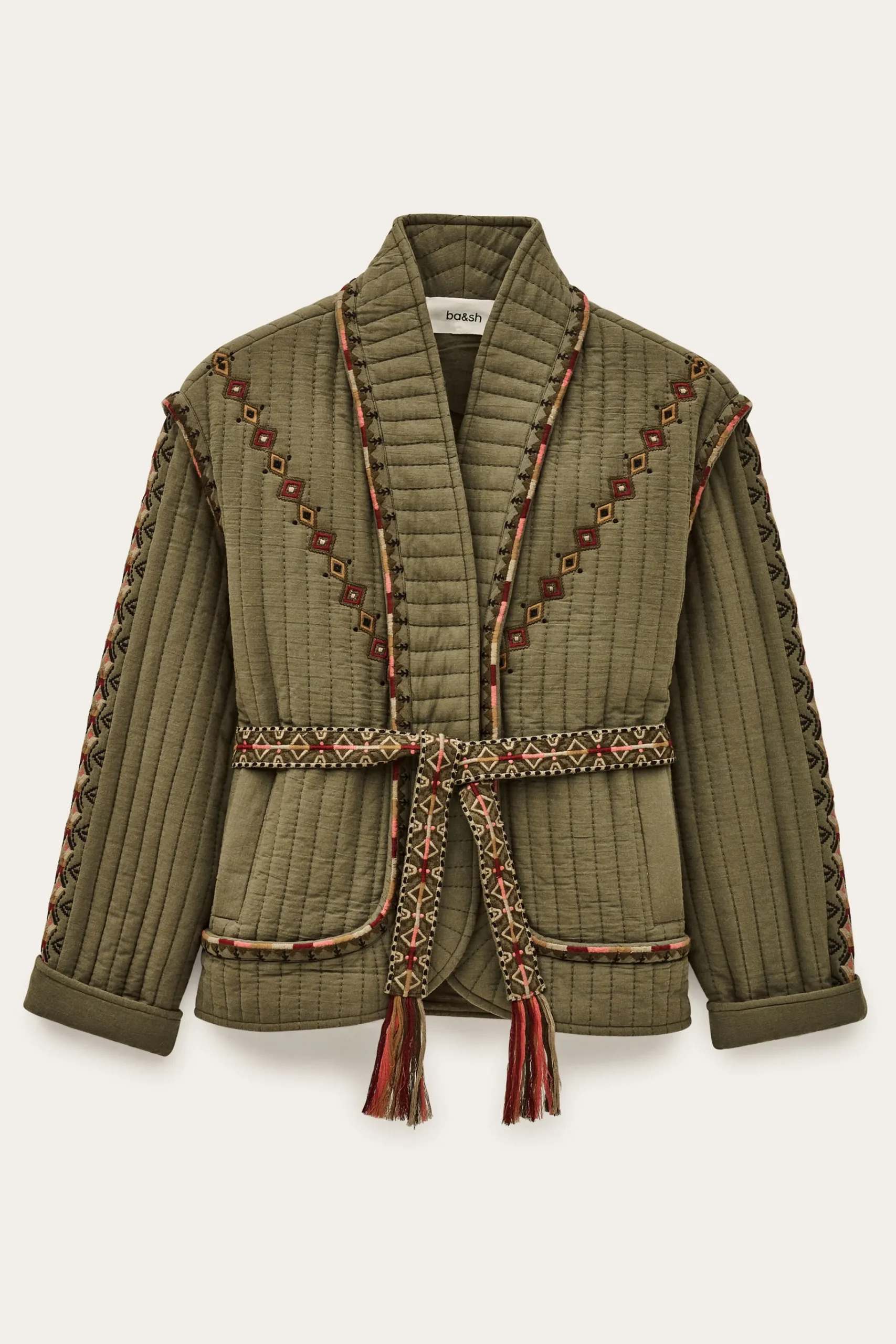 Ba&Sh COCOON JACKET VERDE Outlet