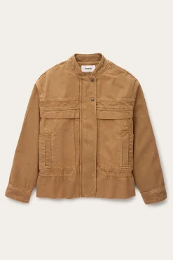 Ba&Sh COLY chaqueta sahariana MARRON New