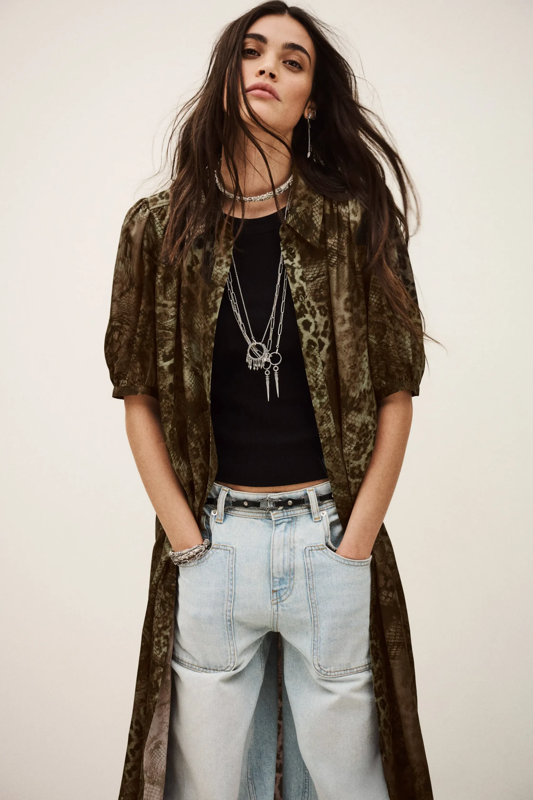 Ba&Sh CORMA DRESS VERDE Outlet