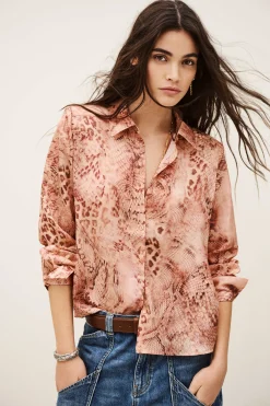 Ba&Sh CORNELIA SHIRT PINK Online