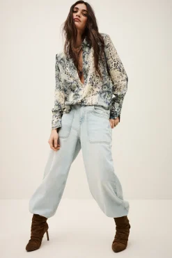 Ba&Sh CORNELIA SHIRT AZUL Online