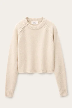Ba&Sh CORVY cropped jumper BEIGE Hot