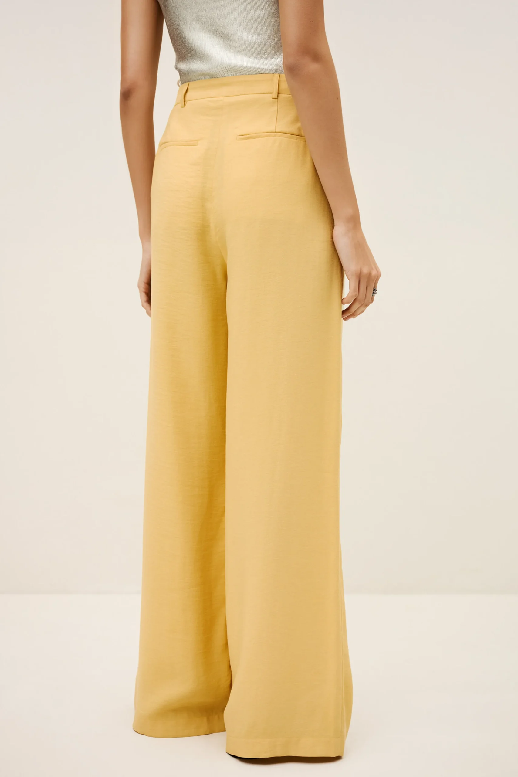 Ba&Sh DEANA pantalón recto € 195 AMARILLO Discount