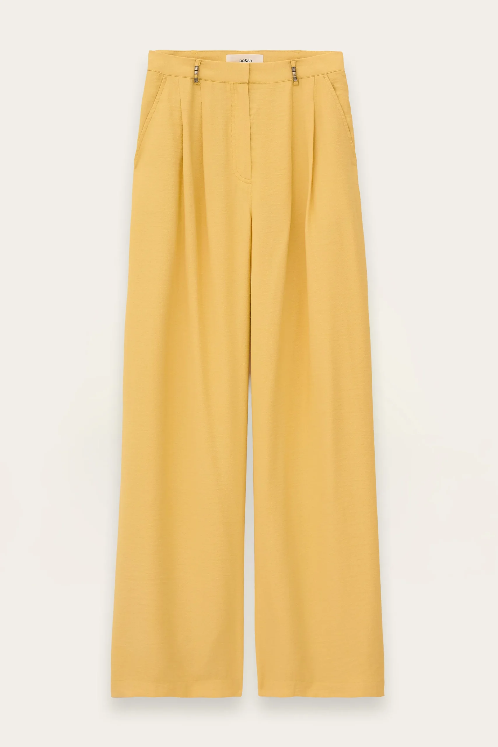Ba&Sh DEANA pantalón recto € 195 AMARILLO Discount