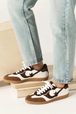 Ba&Sh deportivas zapatillas con suela en contraste IMPRESO Clearance