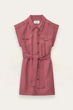 Ba&Sh DIALA vestido corto PINK Discount