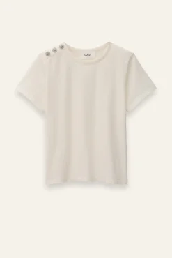 Ba&Sh ELMER T-SHIRT ECRU New