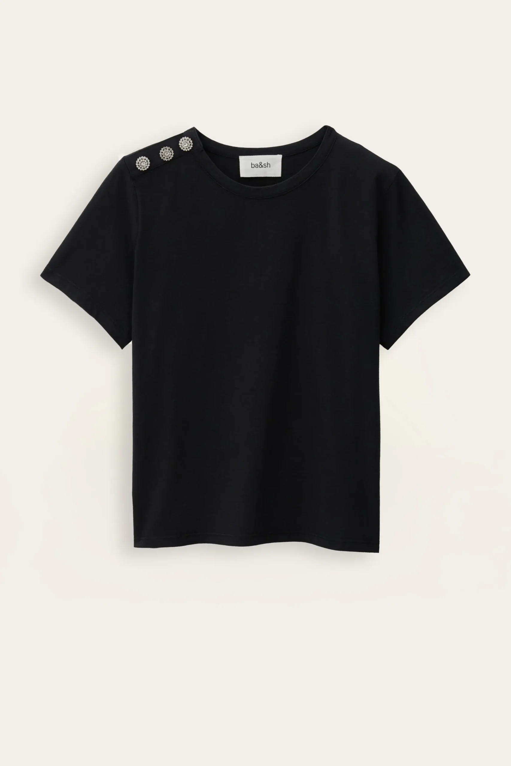 Ba&Sh ELMER T-SHIRT GRIS Hot