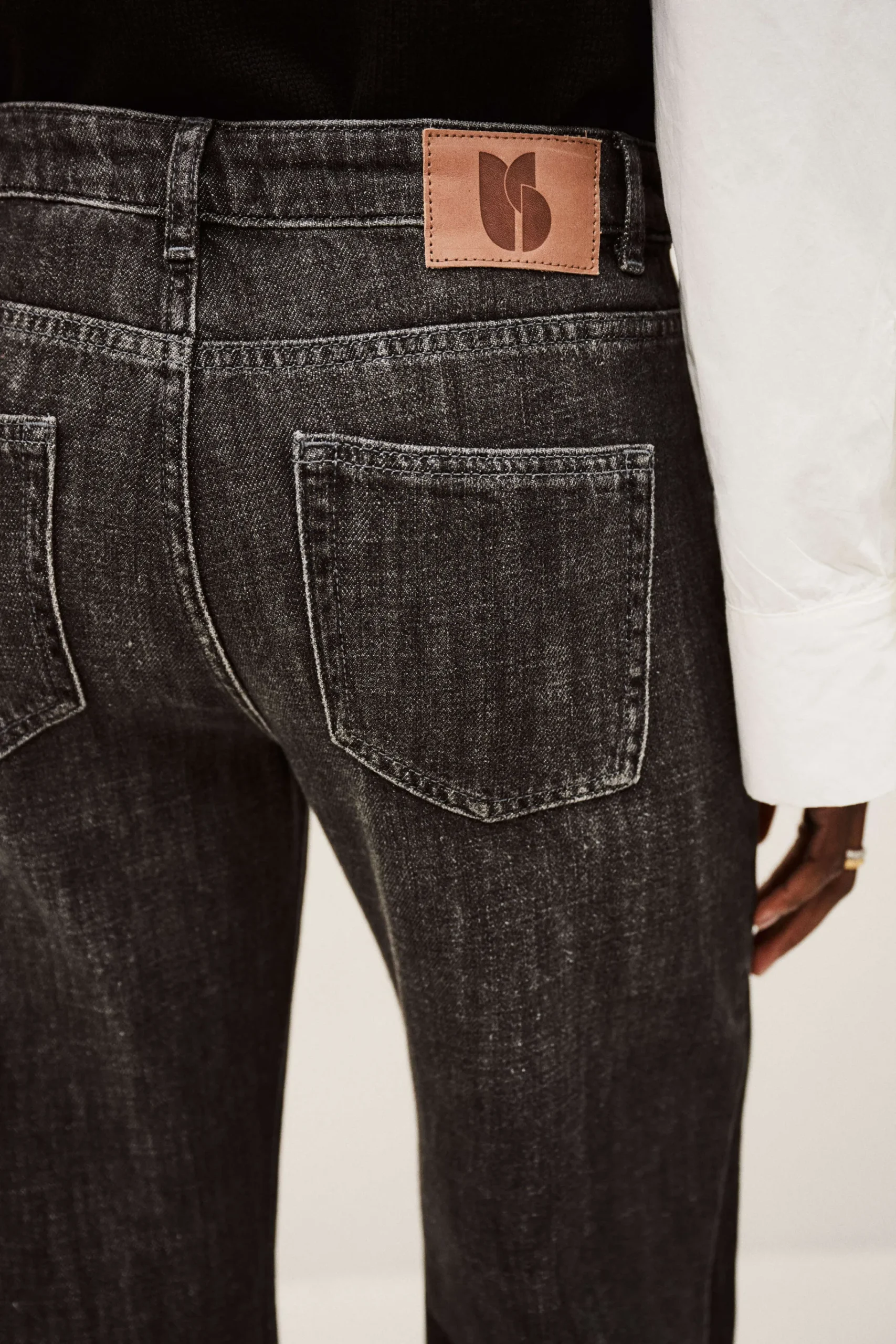 Ba&Sh FADOU JEANS NEGRO Clearance