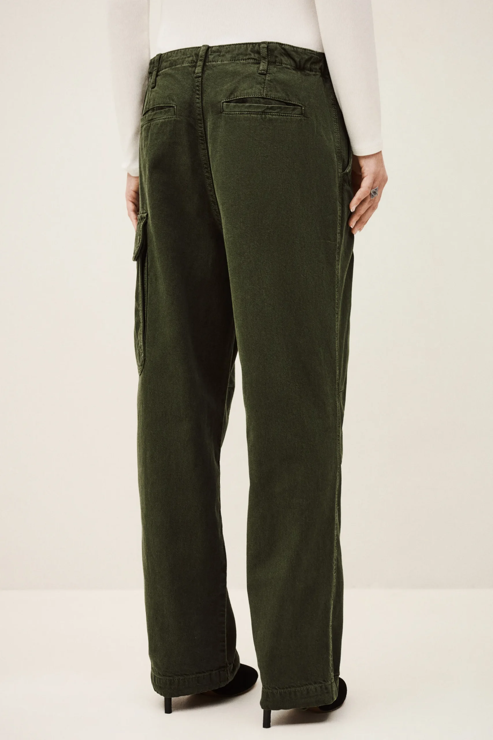 Ba&Sh FINO pantalón cargo jogger € 185 VERDE Sale