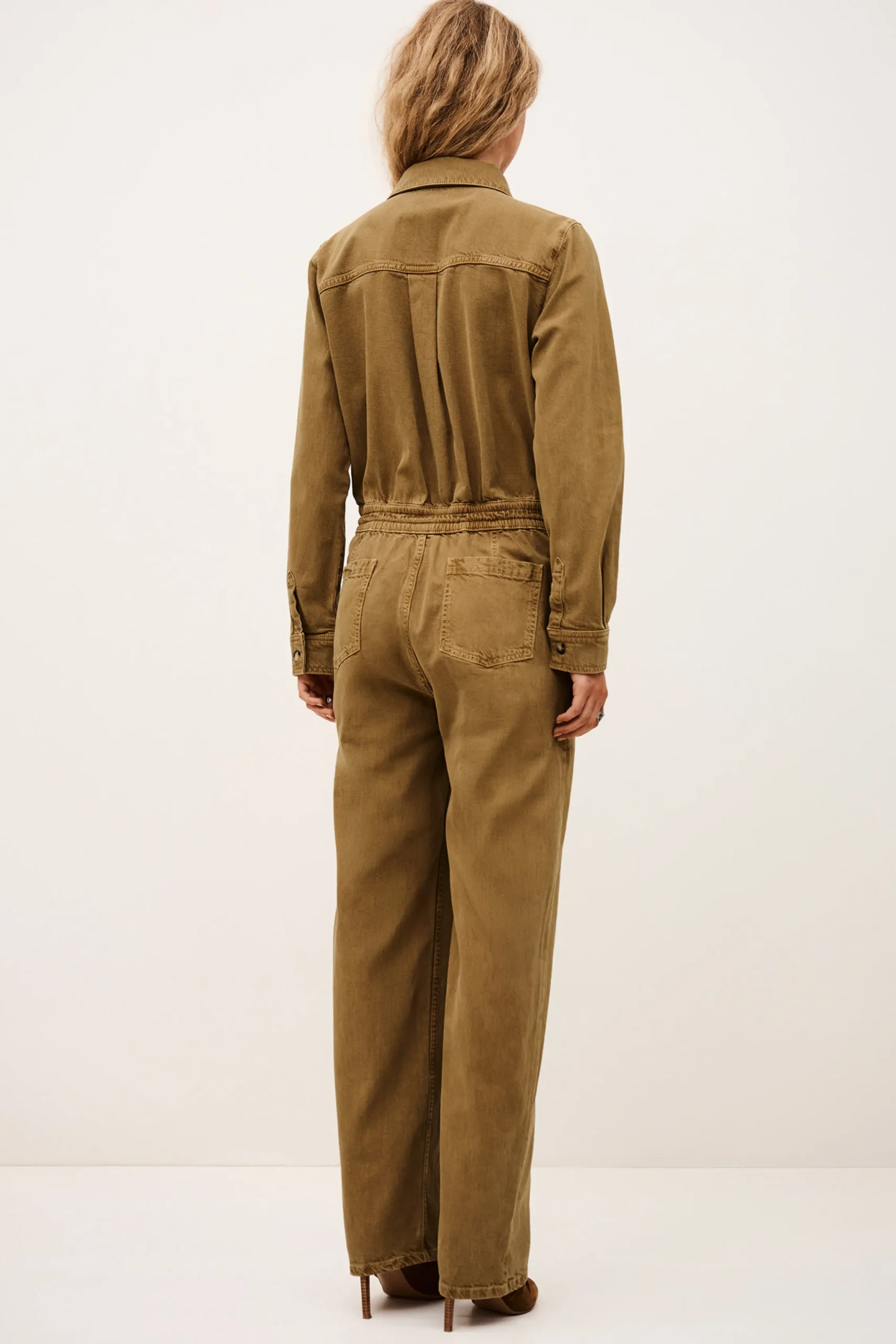Ba&Sh FYORELLA mono pantalón cargo MARRON Discount