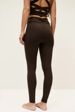 Ba&Sh GABOU leggings largos MARRON Online