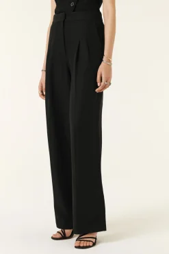 Ba&Sh GADWIN pantalones elegantes NEGRO Best